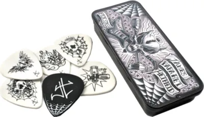 Produktbild von Dunlop James Hetfield Signature - Sammlerbox mit 6x 0,88 mm, Celluloid