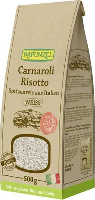 Produktbild von Rapunzel 184302, Reiskorn, 500 g, 349 kcal, 1480 kJ, 0,6 g, 7,4 g