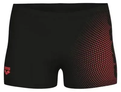 Image de ARENA AF008147504 DIM LIGHT, maillot de bain pour garçons, noir et orange, taille 6-7 ans
