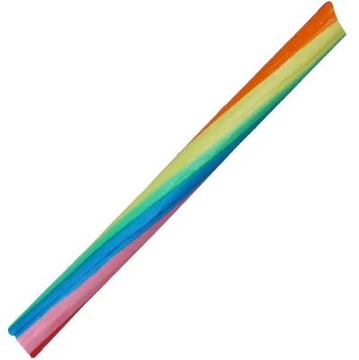 Immagine prodotto di Bastoncini di zucchero Holland Foodz nei colori dell'arcobaleno 43g 45 pezzi