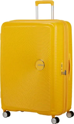 Image de American Tourister trolley Soundbox Spinner 80 / 30 TSA EXP Trolley Golden Yellow jaune