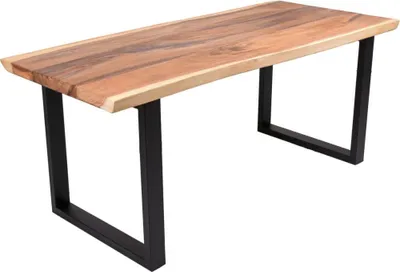 Produktbild von Tisch TAWAN, Suar massiv, Tischbeine Metall