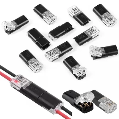 2-polige Autokabelverbinder, 45 Stück, wasserdicht, 12 V, 18-22 AWG