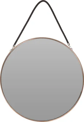 Produktbild von Deko-Spiegel mit goldenem Rahmen, Ø 38 cm