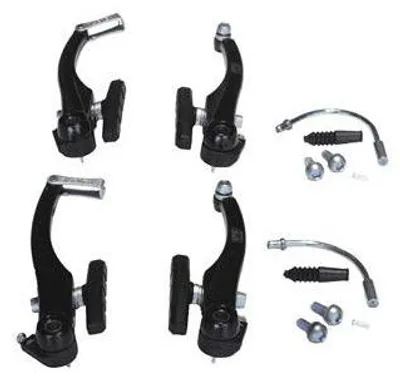 Immagine prodotto di VWP Set freni a V XL Nero 130 mm