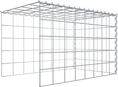 Produktbild von Anbaugabione Typ 4 80 cm x 50 cm x 50 cm (L x H x T), Maschenweite 10 cm x 10 cm, Spirale