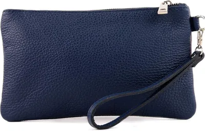 Produktbild von Geldbörse Damen Leder Damen Leder Clutch, Handgelenktasche Klein, 22 x 13 cm, Vielfarbig mit KOMPAKTE GRÖSSE HOCHWERTIGE VERARBEITUNG