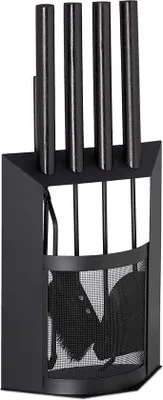 Produktbild von Famanu Kaminbesteck Set - Modernes Design aus Edelstahl