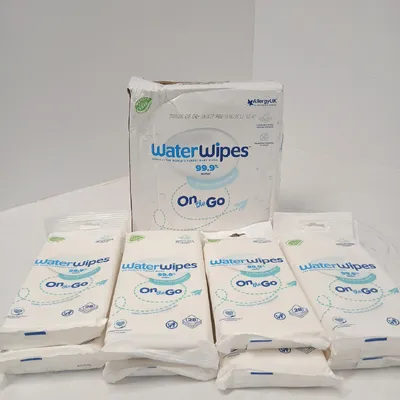 Produktbild von WaterWipes Feuchttücher Babypflege Reinigung Sensitive Plus On The Go Pflege sanft praktisch hochwertig