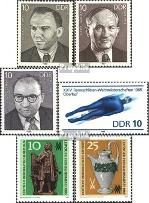 Produktbild von Briefmarken DDR 1985 Mi 2920-2922,2923,2929-2930 (kompl.Ausg.) postfrisch Persönlichkeiten der deutschen Arbeiterbewegung