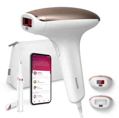 Immagine prodotto di Philips Lumea Advanced Epilatore a Luce Pulsata Lumea con custodia e rifinitore a penna Satin Compact bianco BRI921/00