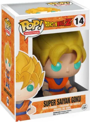 Produktbild von Dragon Ball Z POP! Vinyl Figur Super Saiyan Goku 10 cm
