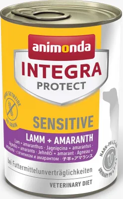 Obrázek produktu pro Animonda Dog Dose Integra Protect Sensitiv Lamm & Amaranth 400g