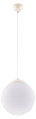Produktbild von Pendelleuchte UGO 30 beige 1xE27 15W Stahl/Glas 120x30x30cm Sollux Lighting
