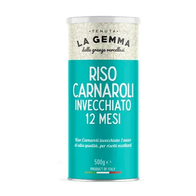 Obrázek produktu pro Italská rýže Carnaroli, zrající 12 měsíců, 500 g