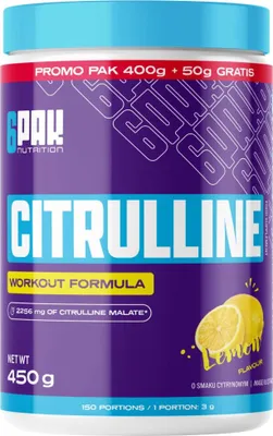 Produktbild von 6PAK Nutrition | Citrulline Powder Lemon