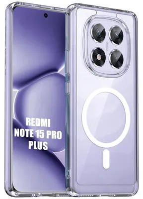 Image de Coque Magnétique pour Xiaomi Redmi Note 15 Pro Plus 5G, Protection Antichoc Anti-Rayures