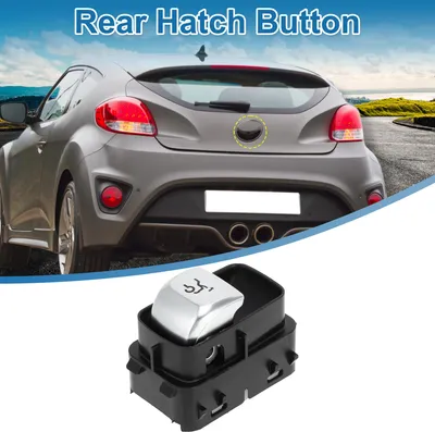 Image de Bouton De Déverrouillage Du Coffre No.2229050409 Interrupteur De Bouton De Verrouillage De Hayon Arrière Pour Mercedes-Benz C200 E200 G500 Plastique Noir