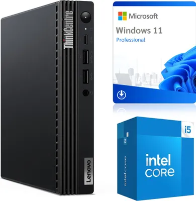 Image de Ordinateur Lenovo ThinkCentre M80q | Intel i5-10500T | 16 GB DDR4 | 256 GB SSD | Win11 | Grade A