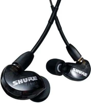 Obrázok produktu pre Shure AONIC 215, Kábel, Hovor / hudba, Slúchadlá s mikrofónom, Čierna