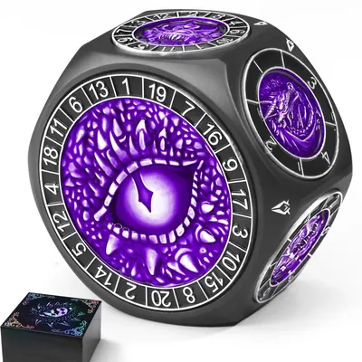 Produktbild von Elzusha – 8-in-1 DND-Würfelset für Rollenspiele