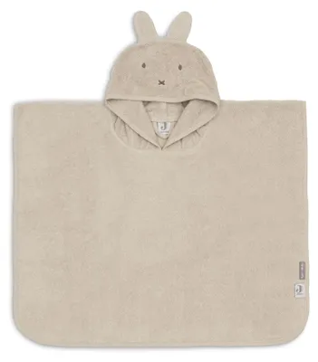 Produktbild von Jollein Poncho, Grau, Einfarbig, Terry, Maschinenwäsche, 40 °C, Junge/Mädchen