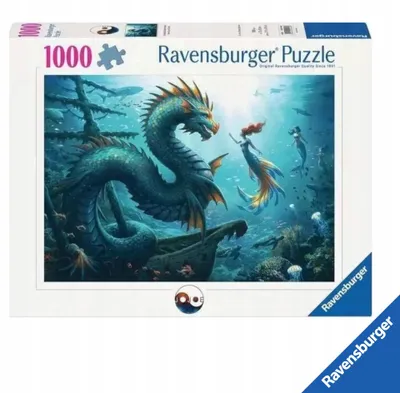 Produktbild von Ravensburger Puzzle Magische Meerestiefen 1000 Teile