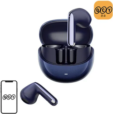 Produktbild von TWS QCY AilyBuds Pro+ HT10 Pro Kopfhörer, ANC (blau)