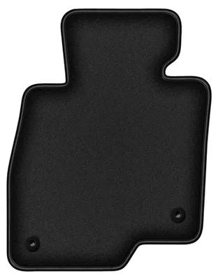 Produktbild von Fahrermatte Velours für Mazda 3 III (BM) 2013- (Schrägheck/Limousine) – 1-tlg, Schwarz, passgenau – Wielganizator DURBAN