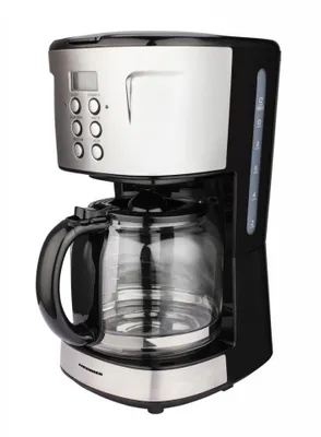 Produktbild von Heinner HCM-D915BKS, Filterkaffeemaschine, 1,5 l, Gemahlener Kaffee, 900 W, Schwarz, Edelstahl