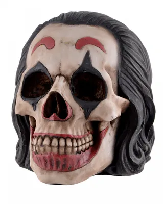 Produktbild von The Joker Schädel als Totenkopf Deko