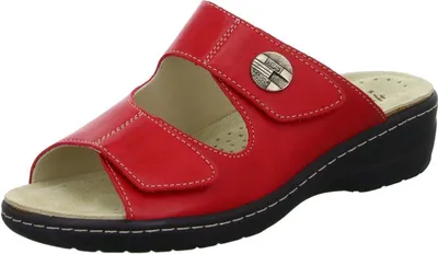 Produktbild von Hickersberger Pantoletten in Übergrößen Rot [D2C]2120-4040 große Damenschuhe, Größe:40