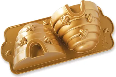 Obrázek produktu pro Forma na pečení Nordic Ware Beehive Bundt Gold 41 x 19 cm / 2,4 litru