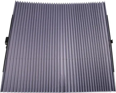 Productafbeelding van 46x150 cm, voorruit zonnescherm, intrekbaar, opvouwbaar, autozonnedekking