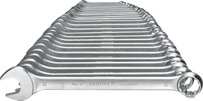 Produktbild von GEDORE 7-026 Ring-Maulschlüssel-Satz 26-teilig UD-Profil 6-32 mm, 6093740