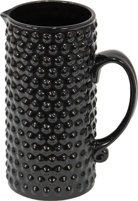 Zdjęcie produktu dla Clayre & Eef Dzbanek dekoracyjny 14x9x20 cm Czarna ceramika