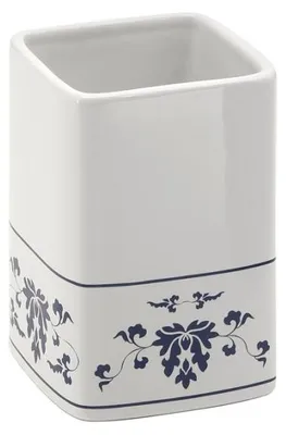 Productafbeelding van Gedy CIXI, glazen vaas, porselein, blauw/wit