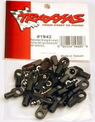 Produktbild von Traxxas Kugelköpfe (16xlang, 4xkurz)
