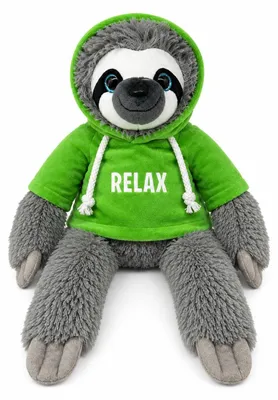 Produktbild von Faultier Kuscheltier XXL 50 cm Faultier Plüschtier Anime Kawaii Plush Stofftier Cute Plushies Plüschtiere Plushie Halloween Weihnachten Geschenke für Kinder Faultier Relax grün