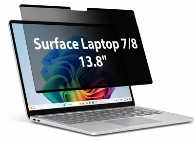 Zdjęcie produktu dla Folia ochronna na ekran laptopa, 13,8 cala, magnetyczna, nano, chroniąca przed podsłuchiwaniem