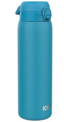 Obrázek produktu pro Ion8 Nepropustná láhev na vodu 1 litr nerezová ocel modrá 1200 ml Outdoor (15,64)