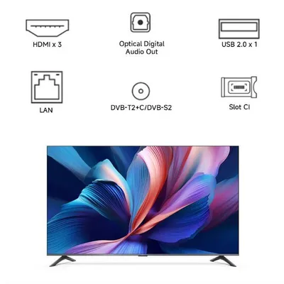 Obrázek produktu pro Televizor Xiaomi A Pro 50 2026, ELA6088EU, QLED, 50 palců, 125 cm