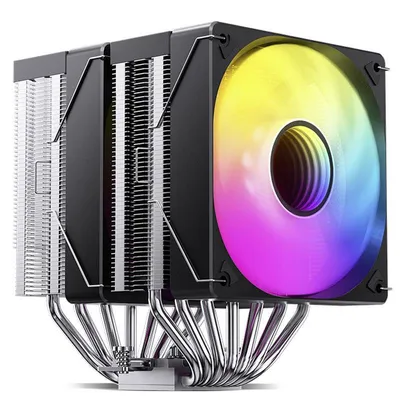 Produktbild von Jonsbo CR-3000 CPU-Khler Dual Tower, ARGB - 2x 120 mm, schwarz