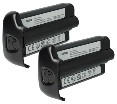 Produktbild von vhbw 2x Akku kompatibel mit Nikon D1x, D1h, D1 Kamera (1800 mAh, 7,2 V, Li-Ion)