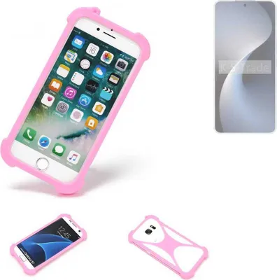 Produktbild von K-S-Trade Handy Hülle kompatibel mit Meizu 21 Note Schutz Hülle Bumper Silikon Schutz Hülle Cover Case Silikoncase Silikonbumper TPU Softcase