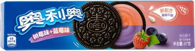 Produktbild von Oreo Blueberry Raspberry China 97g (MHD 16.6.26)