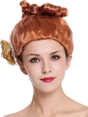 Produktbild von WIG ME UP Perücke hochgesteckt rot Rose CXH-005-P130
