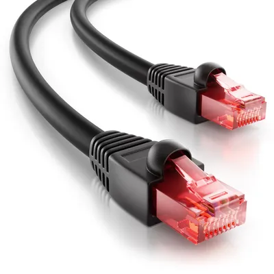 Produktbild von deleyCON 2m CAT6 Outdoor Netzwerkkabel RJ45 Ethernet LAN Patchkabel