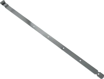 Produktbild von Ladenband Gekröpft Schwarz 120 cm Halbmond - Pro Stück