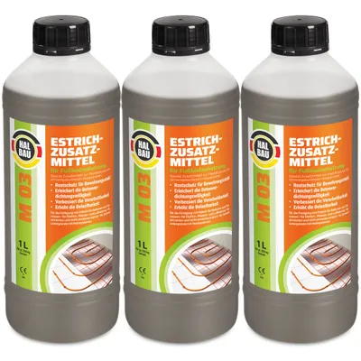 Produktbild von Estrichzusatzmittel 3L für Fußbodenheizung Heizestrichen Beton Plastifizierer Heizsysteme M03